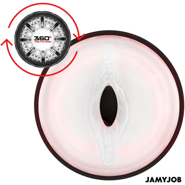 Masturbator Vagin Automat Jamyjob Storm, 10 Moduri De Rotatie Si Penetrare 6
