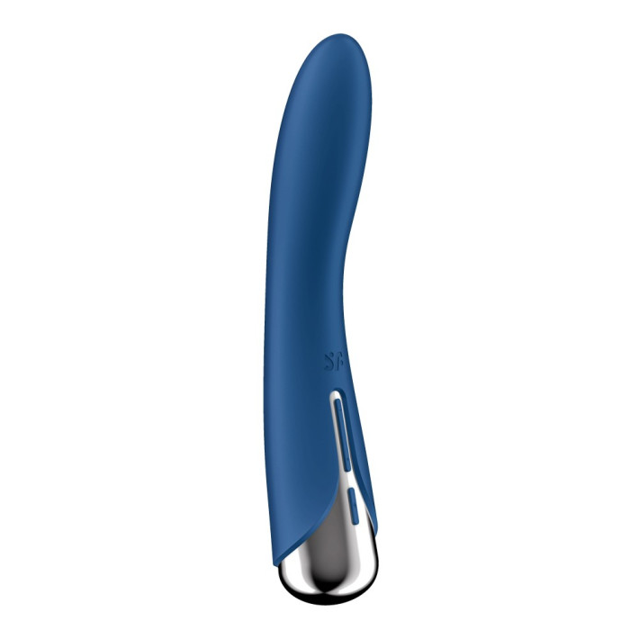 Vibrator Cu Rotatii Spinning Vibe 1, Albastru, 17,8 Cm 5