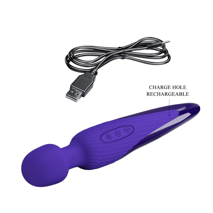 Vibrator Bagheta Cu Functie Incalzire Antony Youth, Indigo, 26 Cm 7