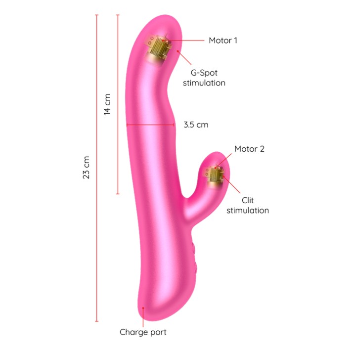Vibrator Cu Vibratie Si Rotatie Oninder - Aplicatie Gratuita 4