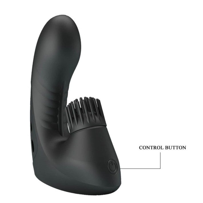 Degetar Cu Vibratii Si Rotatii Norton, Negru 3