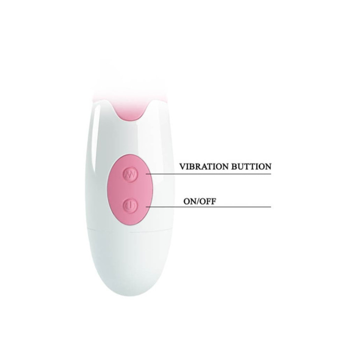 Vibrator Rabbit Peter, Roz Pudrat, 19 Cm 4