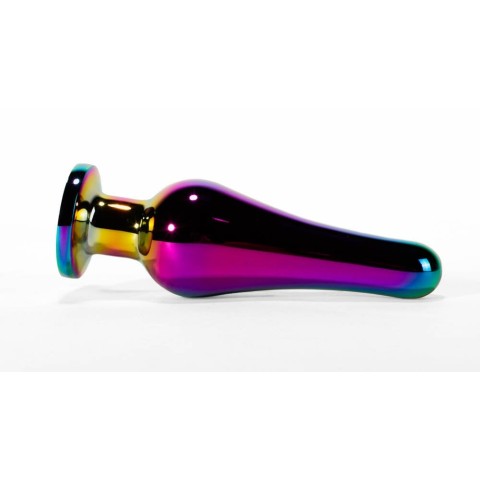 X-Men, Dop Anal Cu Bijuterie Secret Shine Metal L, Multicolor, 13 Cm, pasiune.ro