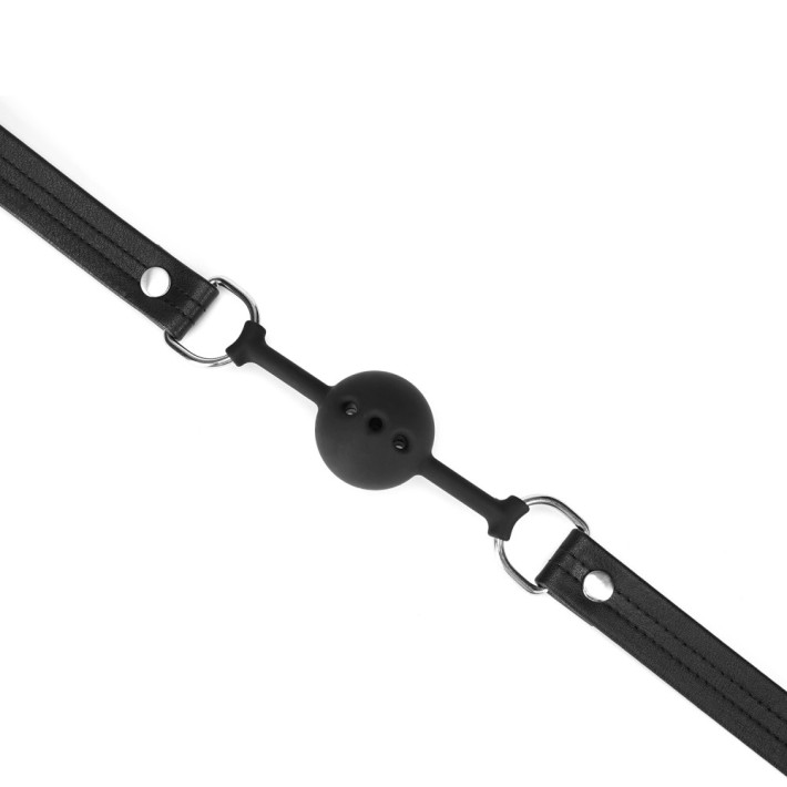 Black Bond Ball Gag 4