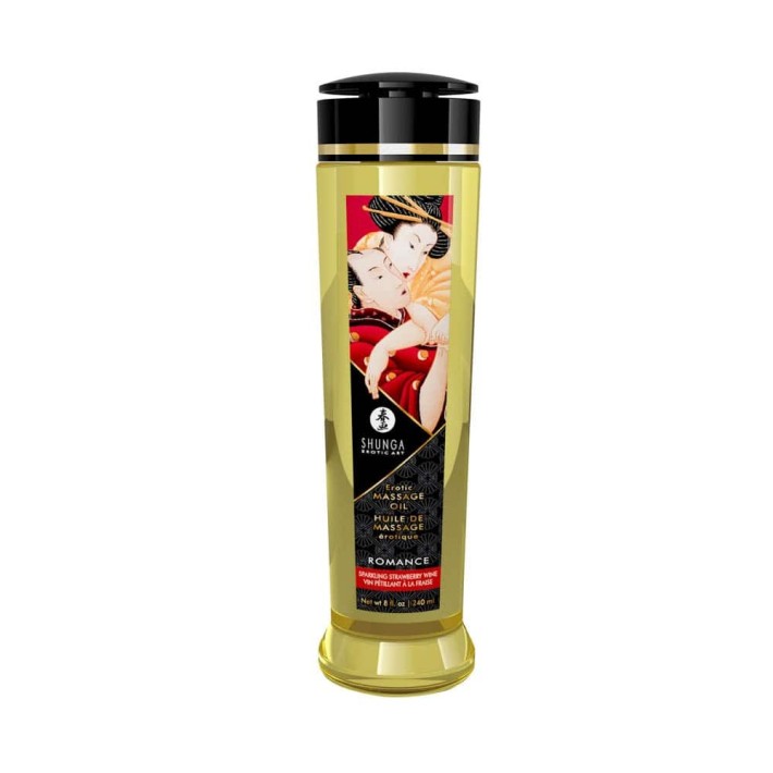 Ulei Pentru Masaj Erotic Sparkling Strawberry Wine, 240 Ml 2