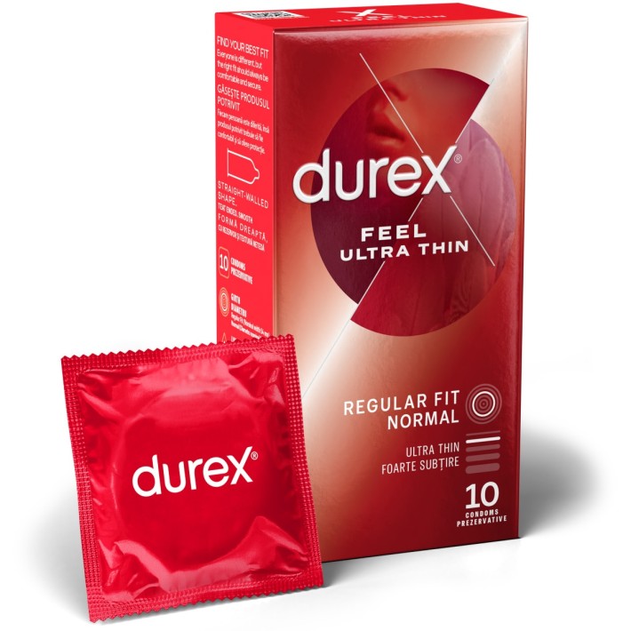 Prezervative Durex Feel Ultra Thin 10 Buc 8