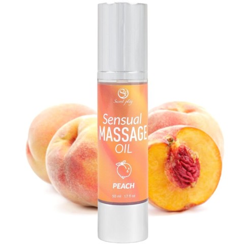 Secret Play, Ulei De Masaj Secretplay Aroma Piersica 50 Ml, pasiune.ro