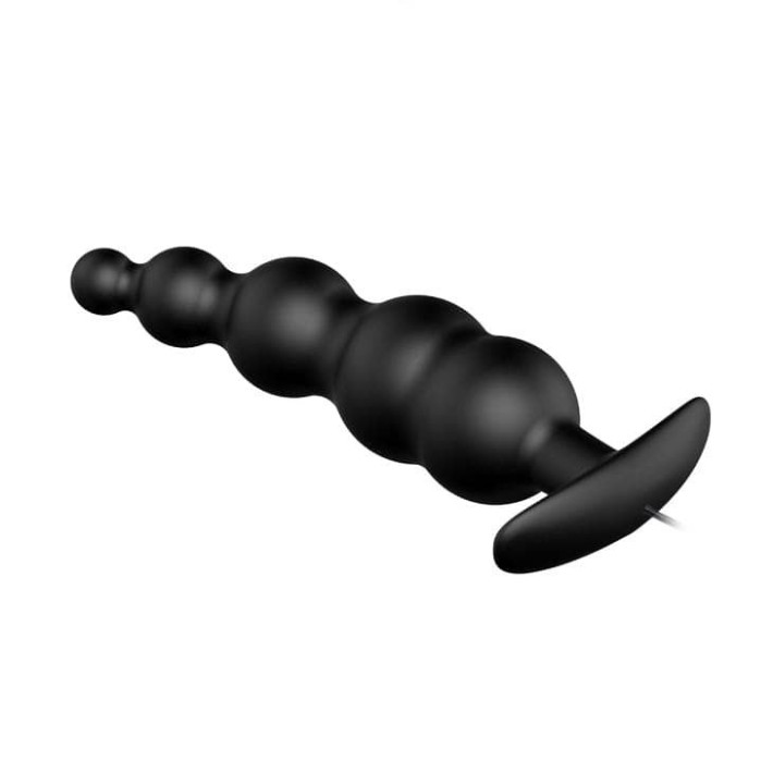 Dop Anal Cu Vibratii Special Anal Stimulation 2, Negru, 10.5 Cm 2