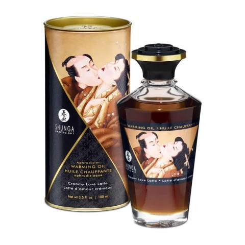ulei, Ulei Afrodisiac Cu Efect De Caldura Creamy Love Latte, 100 Ml, pasiune.ro