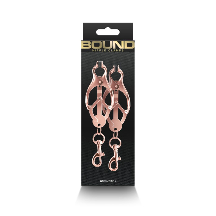 Bound - Nipple Clamps - C3 - Rose Gold 3