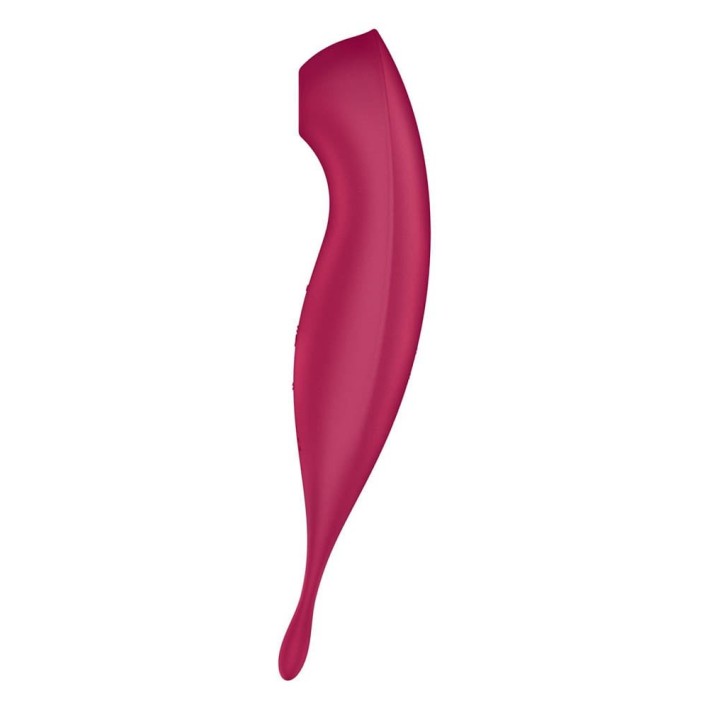 Vibrator Clitoridian Twirling Pro Connect App, Bordo 4