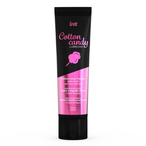 Intt, Lubrifiant Pe Baza De Apa Cu Aroma Vata De Zahar, 100 Ml, pasiune.ro