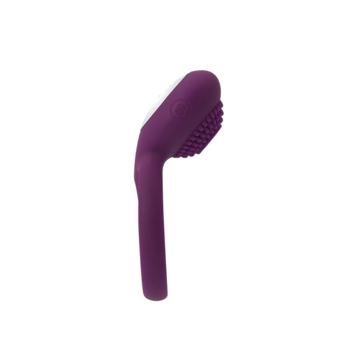 Inel Penis Vibrator Dublu Tammy, Violet 2