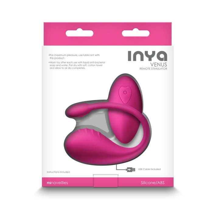 Ou Vibrator Inya Venus Pink 4