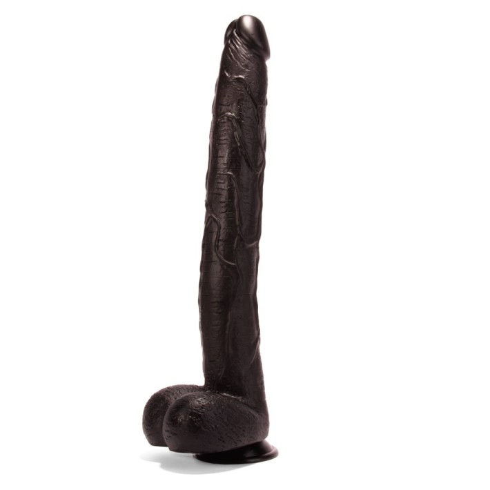 Dildo Clasic Xxl, Negru, 43 Cm 4