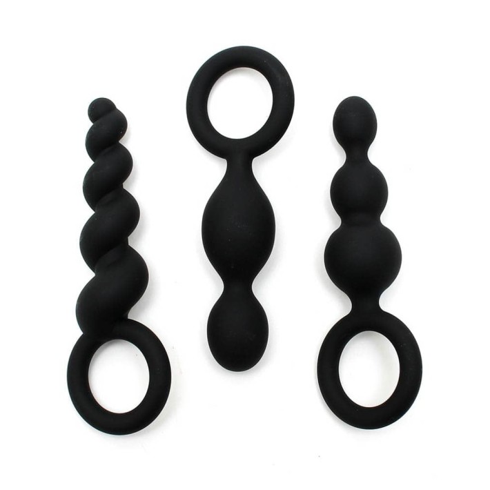 Set 3 Dopuri Anale, Negru 4