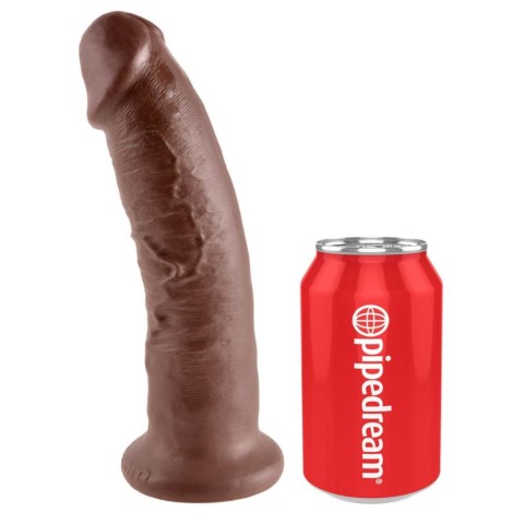 Pagina 6 - Dildouri Realistice, Dildo Clasic Cu Ventuza King Cock, Brun, 22.5 Cm, pasiune.ro