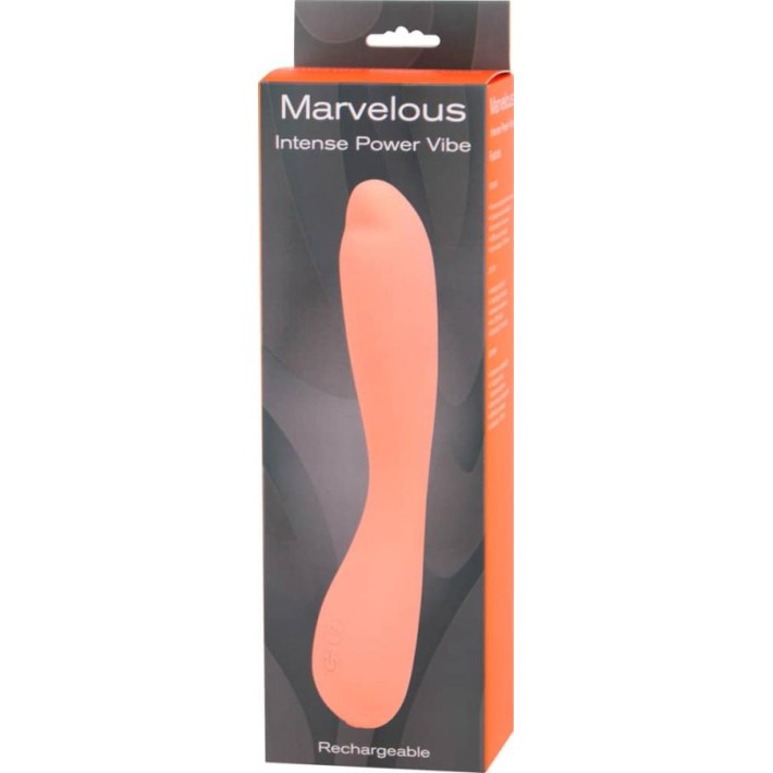 Vibrator Marvelous Intense Power Vibe, Roz, 21 Cm 3