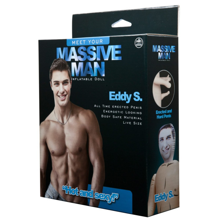 Papusa Gonflabila Massive Man - Eddy S. 2