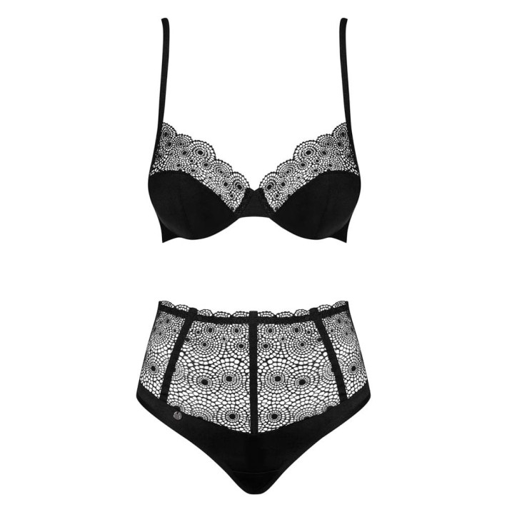 Sharlotte 2-pcs Set Black L/xl 2