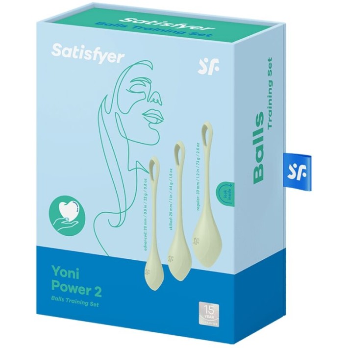 Bile Kegel Satisfyer Yoni Power 2 Green 3