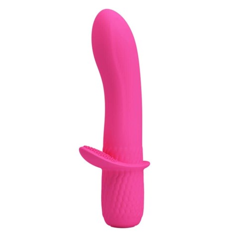 Vibratoare Rabbit, Vibrator Troy, Roz, 15 Cm, pasiune.ro