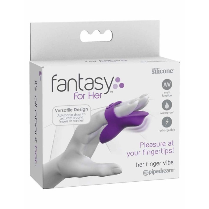 Degetar Cu Vibratii Finger Vibe, Lila 5