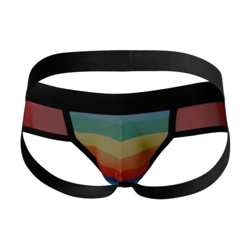 joc, C4m-mixed Jockstrap-rainbow-m, pasiune.ro