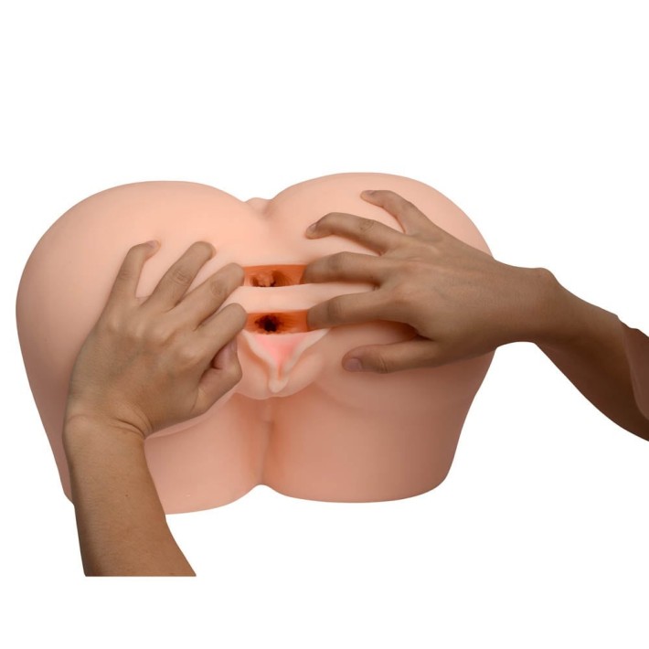 Masturbator 2-in-1 Vagin + Anus Huge Full Big Ass 2