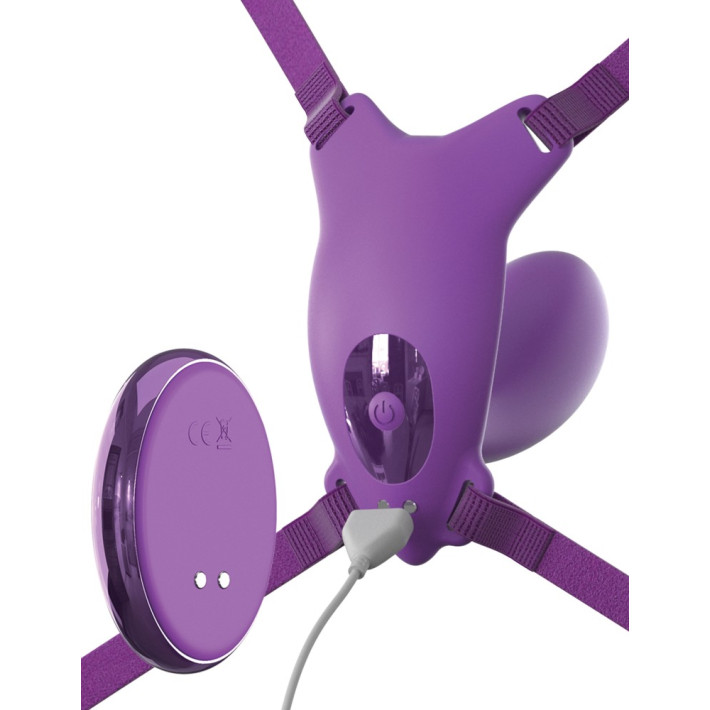 Ultimate G-spot Butterfly Strap-on Purple 2