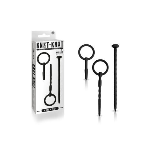 Pagina 3 - NMC, Set Dilatatoare Uretrale Knot-knot Silicone Urethral Sounding Kit I, Negru, pasiune.ro