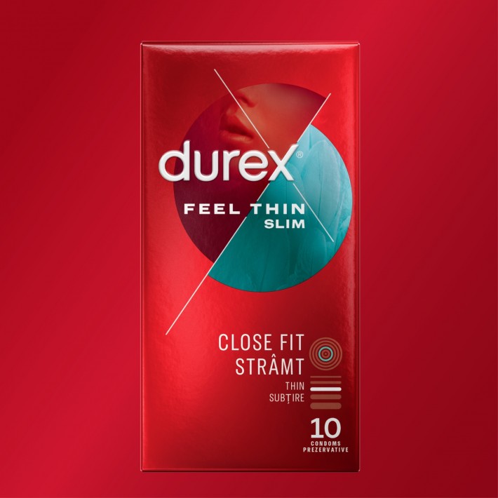 Prezervative Durex Feel Thin Slim Fit, 10 Buc 3