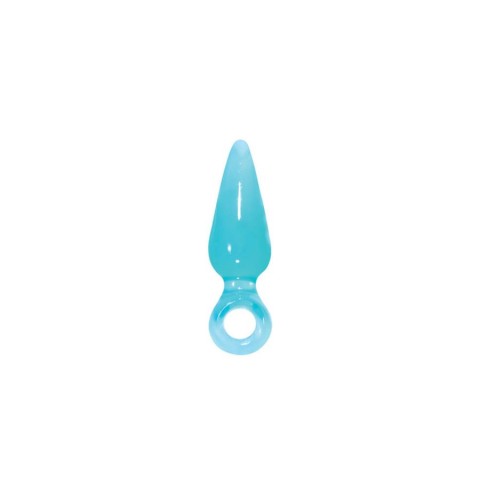NS Toys, Dop Anal Jolie Pleasure Mini Aqua, Turcoaz, 8.5 Cm, pasiune.ro