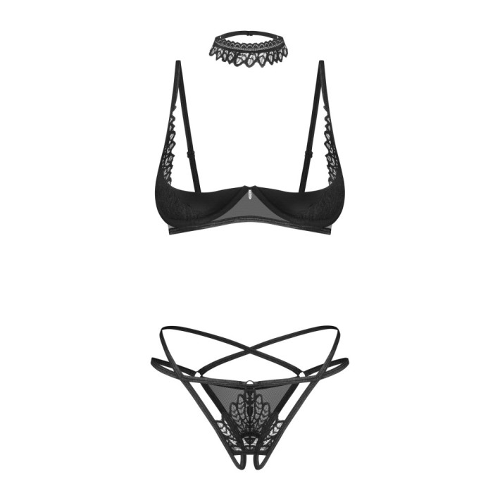 Set Lenjerie Fantezie Decupata Intim Donarella M/l, Xl/2xl, Xs/s 5