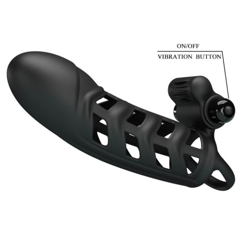 stimulator, Manson / Extensie Penis Cu Vibratii Sleeve Ii, pasiune.ro
