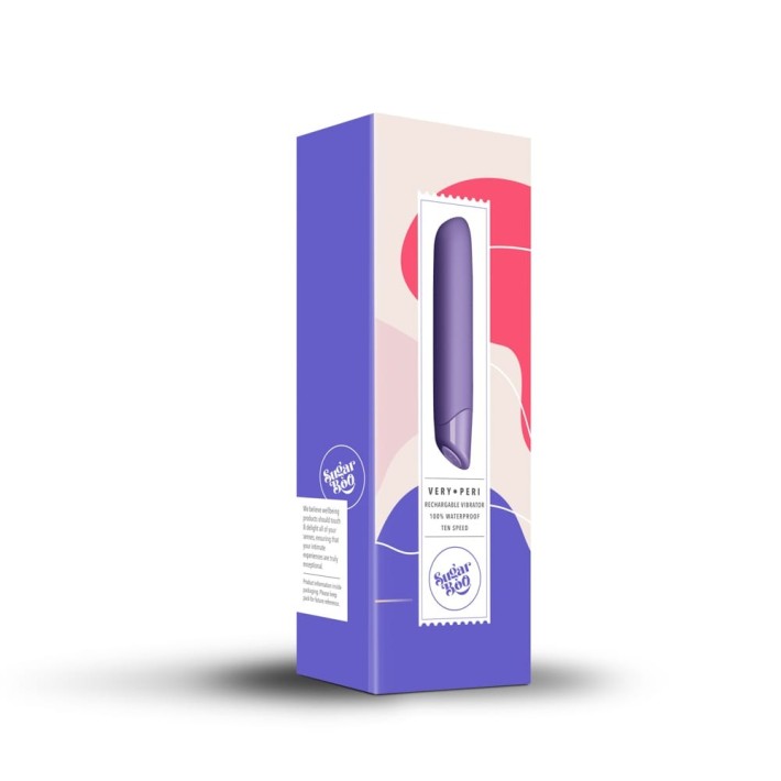 Glont Vibrator Sugarboo Very Peri, Lila, 16 Cm 3