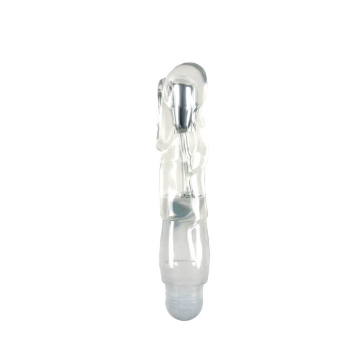 Vibrator Lucidity: Twinkle Light-up Vibe, Transparent, 19 Cm 2