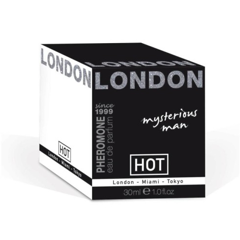 ou, Parfum Cu Feromoni Masculini London Mysterious Man, 30 Ml, pasiune.ro
