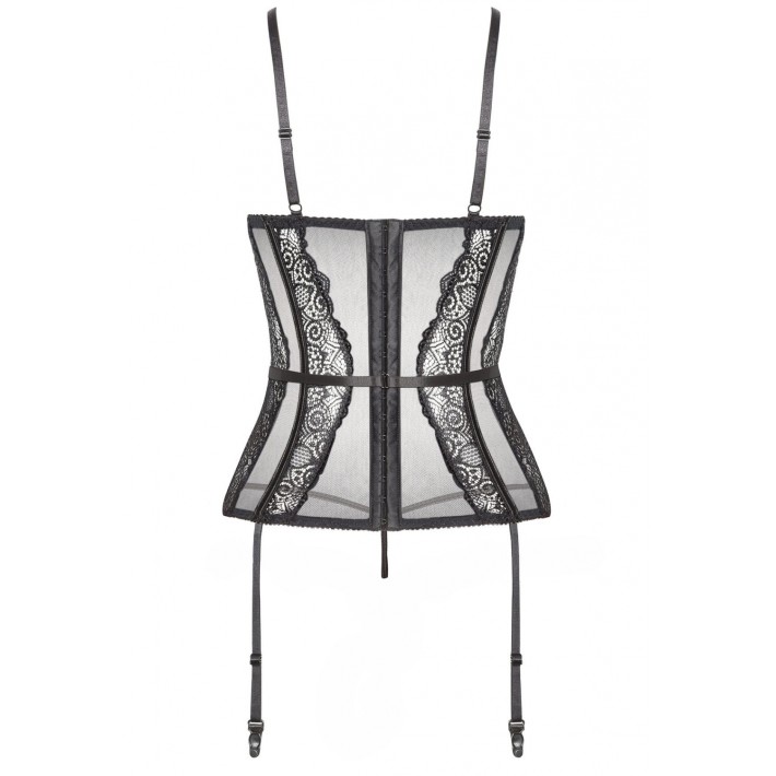 Corset Sexy Ravenna Corset - Negru L/xl, S/m 9