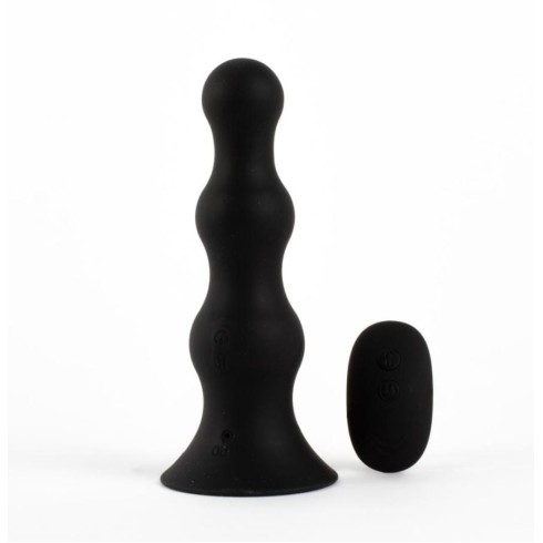 dop, Dop Anal Gonflabil Automat, Negru, 19 Cm, pasiune.ro