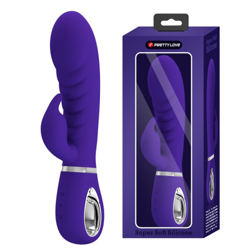 stimulator, Vibrator Rabbit Prescott, Indigo, 20 Cm, pasiune.ro