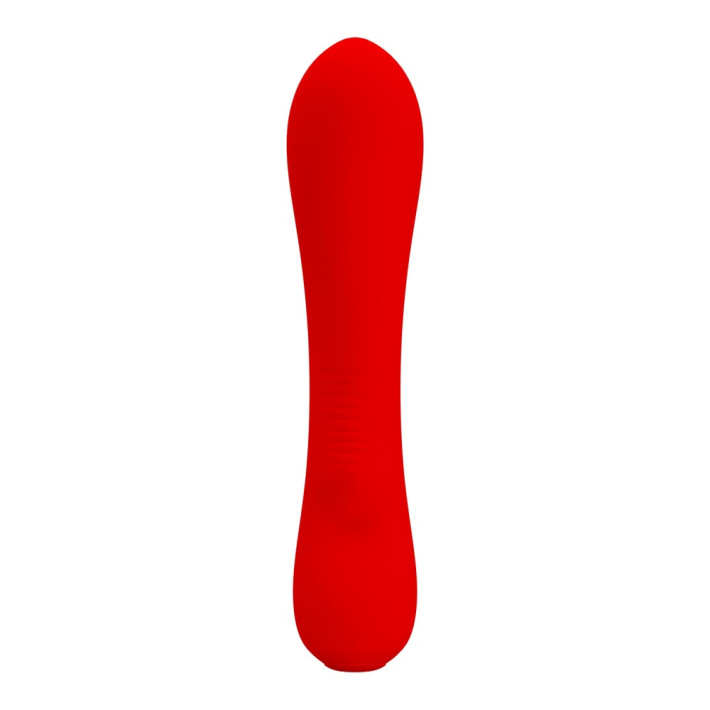 Vibrator Punctul G Matt, Rosu, 19 Cm 8