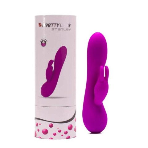 Pagina 2 - Pretty Love, Vibrator Rabbit Stanley, Violet, 18 Cm, pasiune.ro