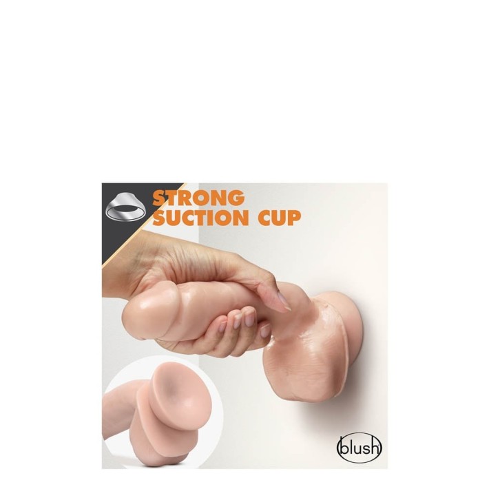 Dildo Realistic Auto-lubrifiant Dr. Skin, Natural, 21.5 Cm 2