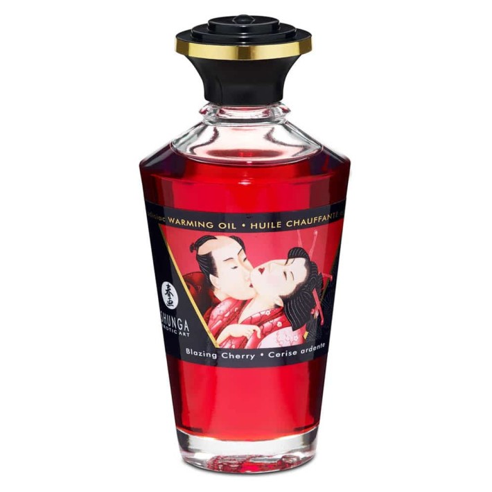 Ulei Afrodiziac Cu Efect De Caldura Blazing Cherry, 100 Ml 3