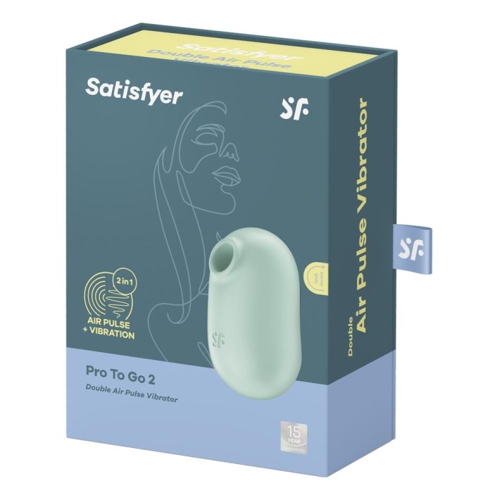 Stimulator Clitoridian Pro To Go 2, Verde Menta 6