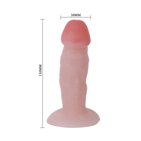 PASIUNE.ro, Dildo Clasic The Little Stud, Roz, 11 Cm, pasiune.ro