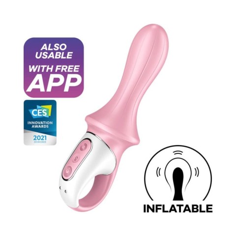 Pagina 3 - Vibratoare Anale, Vibrator Gonflabil Air Pump Booty 5+, Roz, 20.5 Cm, pasiune.ro