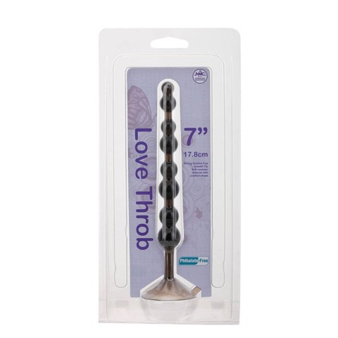 Bile Anale, Bile Anale Love Throb, Negru, 18 Cm, pasiune.ro
