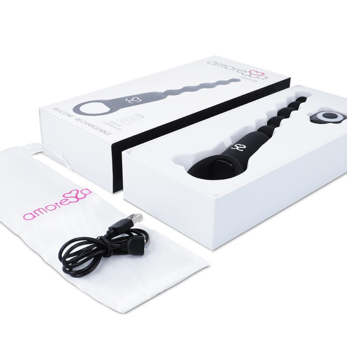 Bile Anale Cu Vibratii Amoressa Ronie Wireless 5